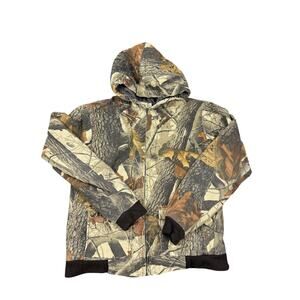 Wells Creek Realtree Camo Insulated Hooded Jacket Women’s Size 16/18 Warm Lined